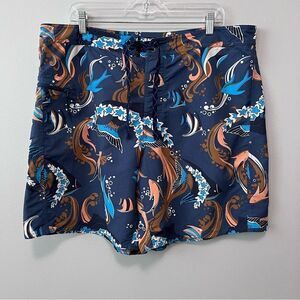 Patagonia Paradise Fish Swim Shorts Size 40